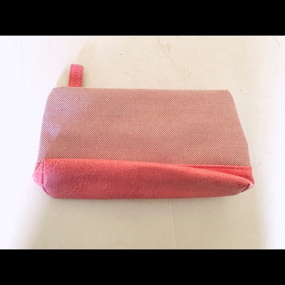 Set of 2 cosmetic make-up bags pink Estee Lauder bag white & purple Lancome bag - Picture 8 of 11